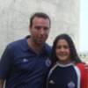Lorena Miranda, con la selección española en los Campeonatos de Europa de Zagreb