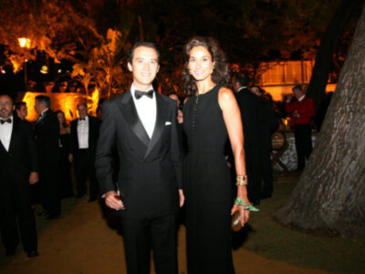 Carmen Martínez Bordiú de fiesta en Jerez con su marido 