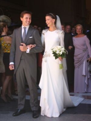 Boda en Sevilla de la hija del rejoneador Rafael Peralta