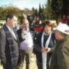 Visitan las obras del parque de educación vial de Chipiona