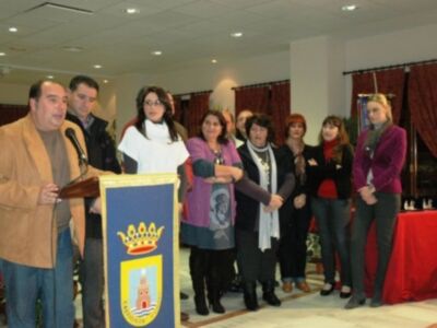 Austin Ruiz Escribano, Juan Carlos Claver y Amparo Salguero , Reyes magos de Chipiona 2011