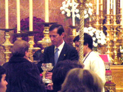 Galería del Quinario del Gran poder en su Basílica de la Plaza de San Lorenzo