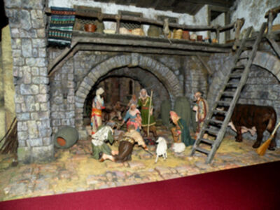 Galería del Belén del Círculo Mercantil de Sevilla