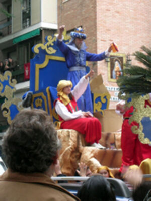 Cabalgata del barrio sevillano de Triana