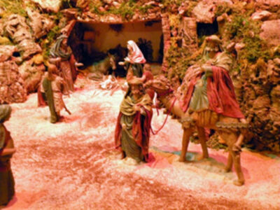 Galería del Belén de la hermandad de los "Panaderos"