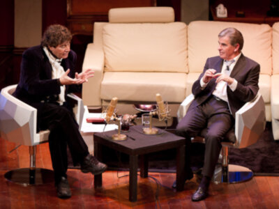 Pedro Ruiz y Jesús Quintero "Escándalo en el Teatro"