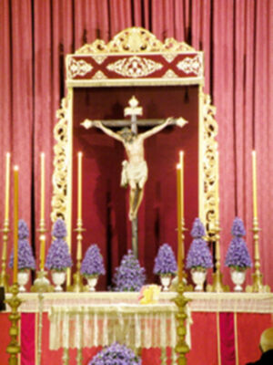 Galería del Altar de Quinario en Honor al Cristo de Burgo de la ciudad de Sevilla