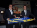 Premio Fair Play: Celebración con representantes de CADIZ C.F. y AIPS