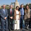 Arancha Sánchez Vicario, testigo de la boda en Sevilla del presidente de la federación española de tenis