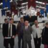 Sebastián Saucedo visitó las obras del plan de reindustrialización en Chipiona 