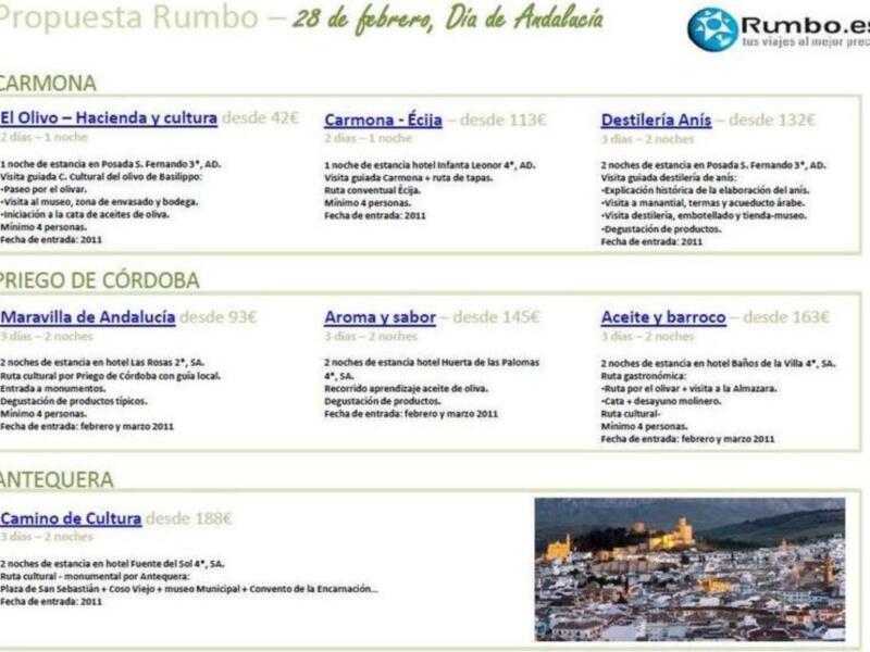 Propuesta Rumbo - 28 de febrero, Día de Andalucía.