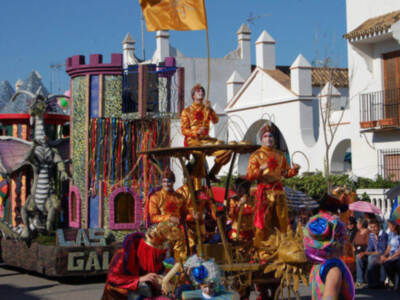 La agrupación las Galeras gran triunfadora de la cabalgata 2011(Chipiona)