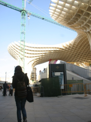 La Plaza de la Encarnación da paso a Metropol Parasol