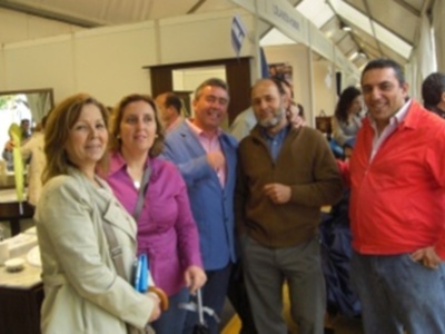 La coalición partido andalucista compromiso con lora estuvo presente en Mercaxati y la feria de la tapa
