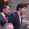 Fran Rivera y César Cadaval con San Gonzalo 