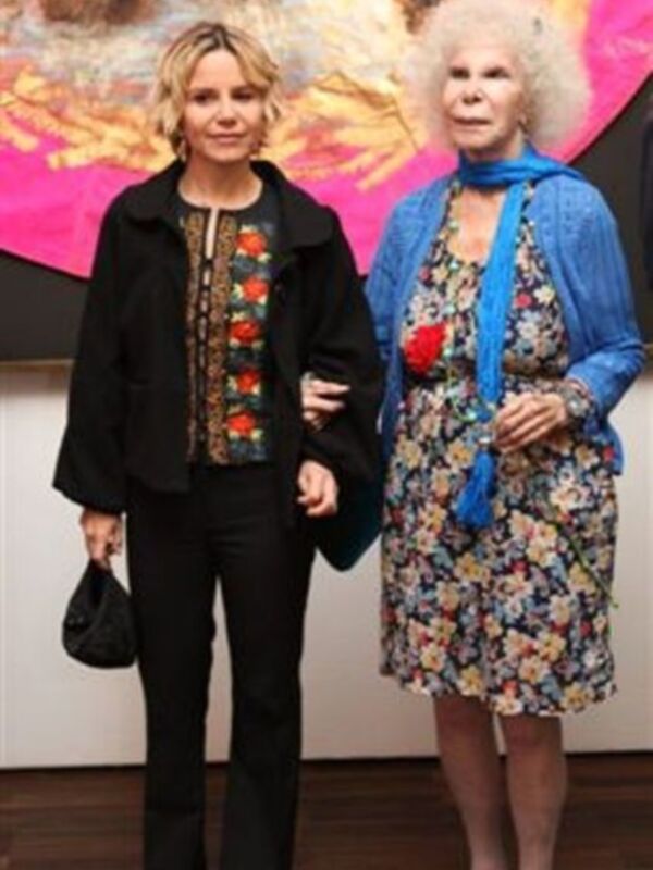 Eugenia Martínez de Irujo con la Duquesa de Alba en inauguración exposición taurina de la fundación Pequeño deseo