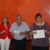 Entrega del I Premio de Investigación Histórica Decubriendo mis raíces a un grupo de alumnos del CEPER Mardeleva(Sanlúcar Bda)