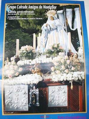 Sábado 4 de junio saldrá la Cruz de Mayo de la Urbanización Parque Monteflor por las calles cercanas, este año se ha atrasado para no coincidir con María Auxiliadora.