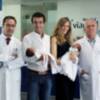 Noelia y Víctor Puerto posan felices con sus mellizos