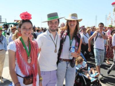 Rocío 2011, Salida de la hermandad de Triana de Sevilla.