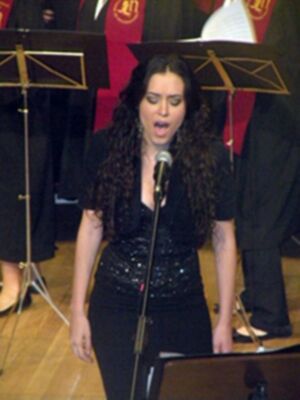 Musical góspel del coro de la Universidad de Sevilla, en Cajasol