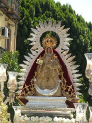 Procesión extraordinaria de la Stma Virgen del Patrocinio Gloriosa