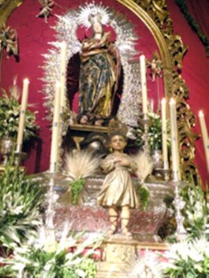 Galería de altares y balcones del Corpus Christi del centro Sevillano