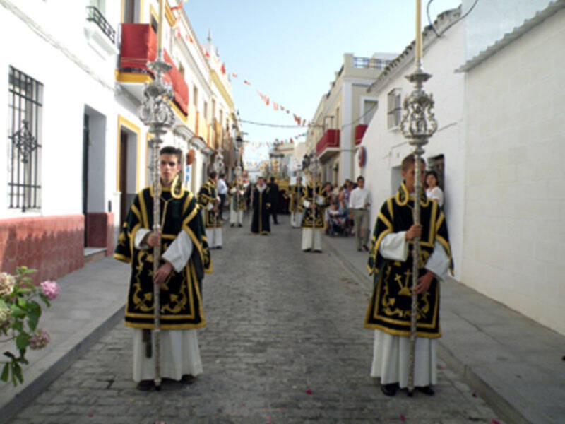 Procesión del Corpus Christi de la villa de Alcalá del Río 2011