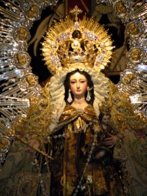 Altar y cultos en la capilla del Carmen de Calatrava (Sevilla)&#8207;