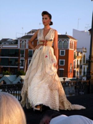 Moda sobre puente de Triana