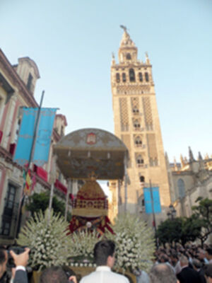 Procesión de la Virgen de los Reyes, Patrona de la archidiócesis de la Capital Hispalense