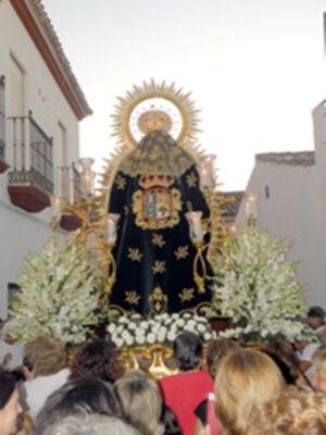 El Corpus de Saltera (Sevilla), procesiona desde el Siglo XVII el 15 de Agosto