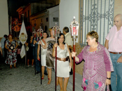 El Corpus de Saltera (Sevilla), procesiona desde el Siglo XVII el 15 de Agosto