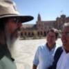 Sacha Baron Cohen rueda EL DICTADOR en la Plaza de España de Sevilla  