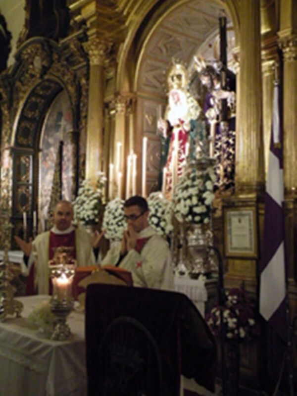Misa de Hermanos en la Hermandad de Jesús Nazareno de Alcalá del Rio