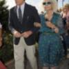 La Duquesa de Alba por primera vez en Sevilla con Alfonso Diez tras dar la noticia de su boda