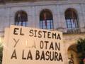 "El sistema y la OTAN a la basura."