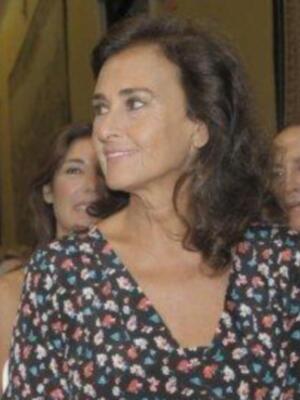 La duquesa de Alba asiste a su primera acto público tras su boda acompañada de Carmen Tello