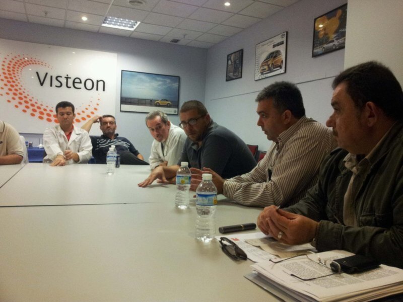 Cárdenas ha pedido contundencia desde las administraciones para evitar a toda costa el cierre de Visteon y exige un papel protagonista de la Junta (Cádiz) 