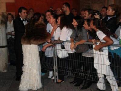 Fiesta de gala y mascaras en los Reales Alcázares de Sevilla  
