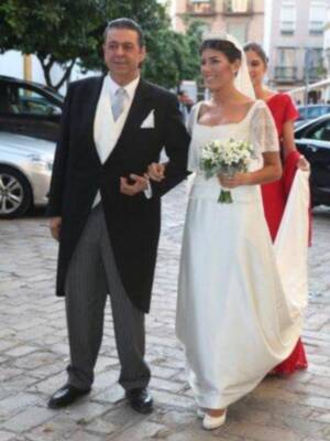 Cary Lapique y Ana Gamazo de boda en Sevilla