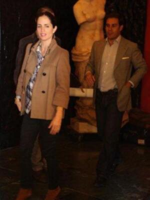 Francisco Rivera, con su novia Lourdes, feliz por la paternidad y la boda de su hermano pequeño