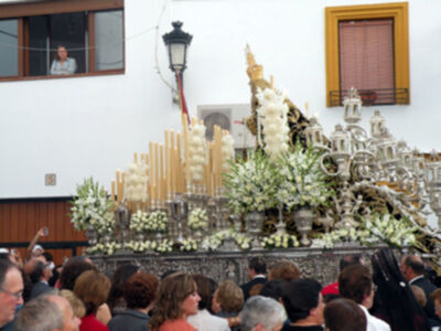 Extraordinaria Procesión de Ntra. Sra. d e los Dolores Coronada de Alcalá del Río