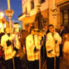 Procesión de gloria de la Virgen de la Soledad de Alcalá del Río con motivo de la imposición del Fajín de S. M. EL Rey Juan Carlos I