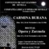 Cartel del IV ciclo de músicas en conventos de Sevilla