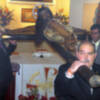  El Cristo de San Agustín dio la bendición por la feligresía de la Parroquia de Santa Clara.