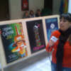 Expuestas en el Castillo las quince obras que optan a ser cartel del carnaval 2012(Chipiona)