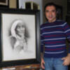 Un retrato de la madre Teresa de Calcuta ha sido donado por el pintor Antonio Montiel para la Subasta por la vida"