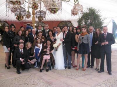 Boda en Sevilla de Alfonso Garcia Almagro y Maria Jesus Gallardo Navarro.