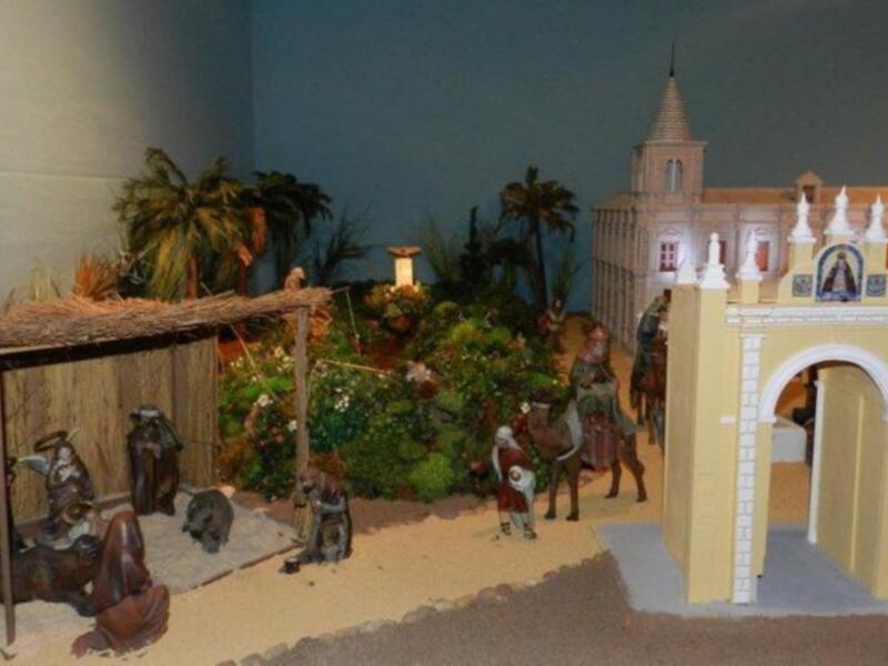 La Asociación Belén de la Solidaridad y las Asociaciones de Trasplantados de Sevilla inauguran la 10ª edición del Belén de la Solidaridad